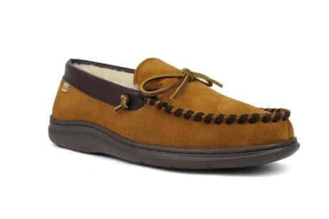 Suede Upper Classic Moccasin to Size 18 and 3E Width