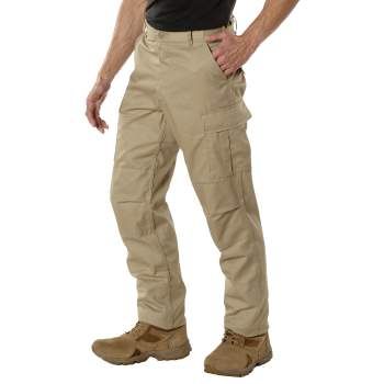Big Man's Cargo Pant BDUs to Size 9X in Black, Navy, and Khaki
