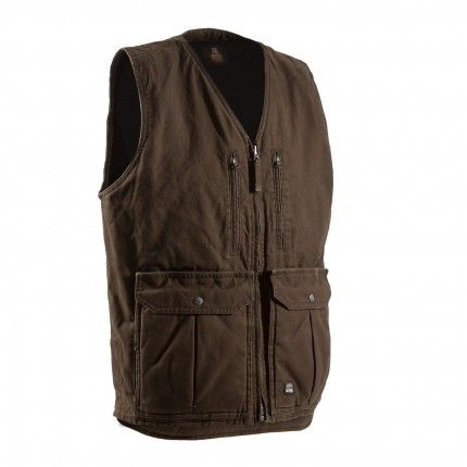Concealed Carry Rugged Vest to 8X Big and 8X Tall in Black or Brown