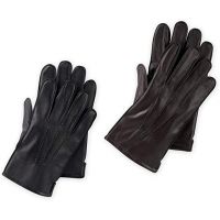Big and Tall Premium Fleece Lined Dress and Casual Leather Gloves Sizes 2X to 5X for Extra Big Hands in Black and Brown
